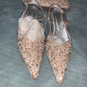 Carlo Fellini heels and clutch